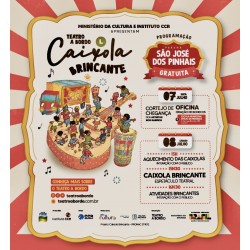 Teatro a Bordo chega a São José dos Pinhais com sua Caixola Brincante